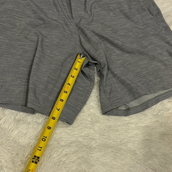 Lululemon Pace Breaker Short Linerless Heather Allover Sea Gray Men’s Size Large - Picture 9 of 16